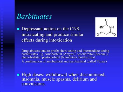 high doses of barbiturates are similar to what drug